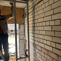 Монтаж входной группы. 2019г